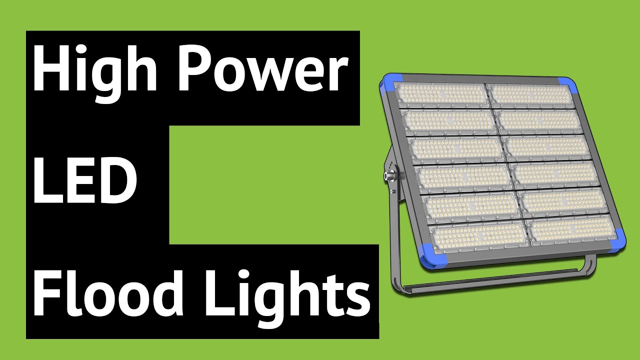How to Choose the Best High Power LED Flood Lights for Your Outdoor Basketball Court?