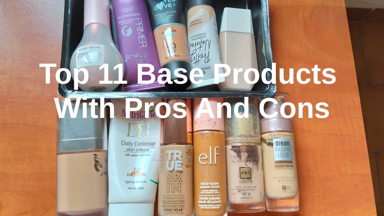 Watch This Before You Buy New Base Product | My Top 11 Base Products |