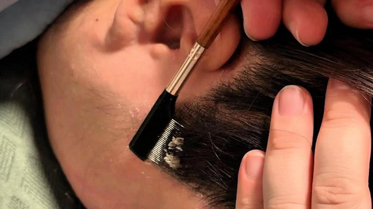 JOJO’s ASMR Scalp Care — Feather-Light Small-Comb Passes for Quiet Calm | No Talking