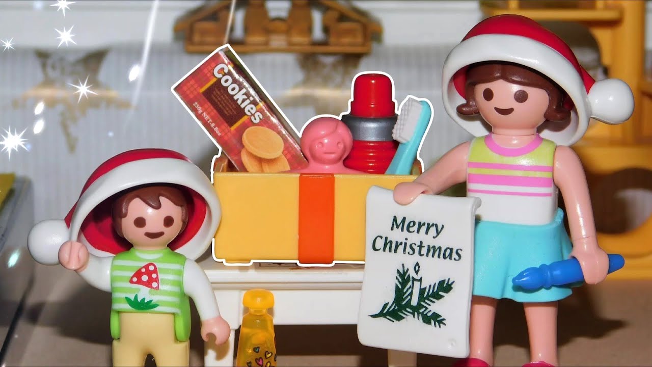 Weihnachten im Schuhkarton +Wunschzettel schreiben |Playmobil Film deutsch /Familie Neumann