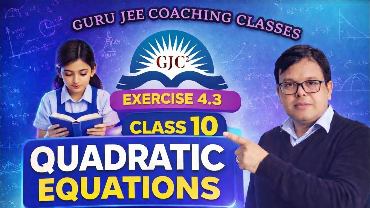 Class 10 exercise 4.3 quadratic equations/dvighat samikaran full chapter questions.