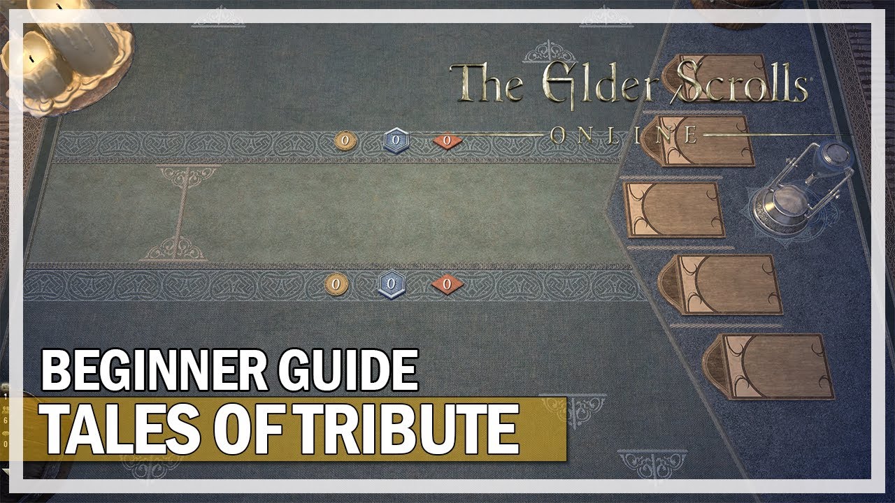 TALES OF TRIBUTE CARD GAME Beginner Guide | The Elder Scrolls Online