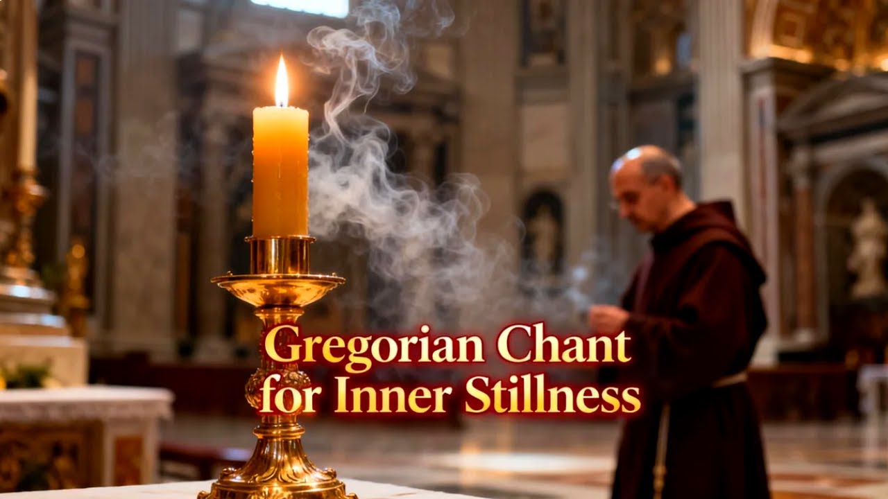 Gregorian Chant for Healing Sleep and Sacred Stillness | Benedictine Ambience and Holy Reflection