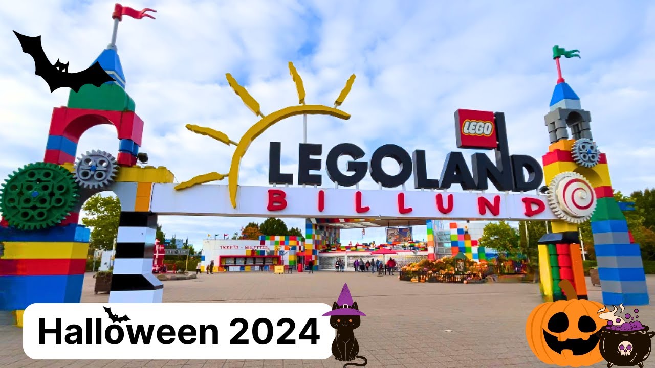 Halloween In LEGOLAND Denmark, Billund 🎃