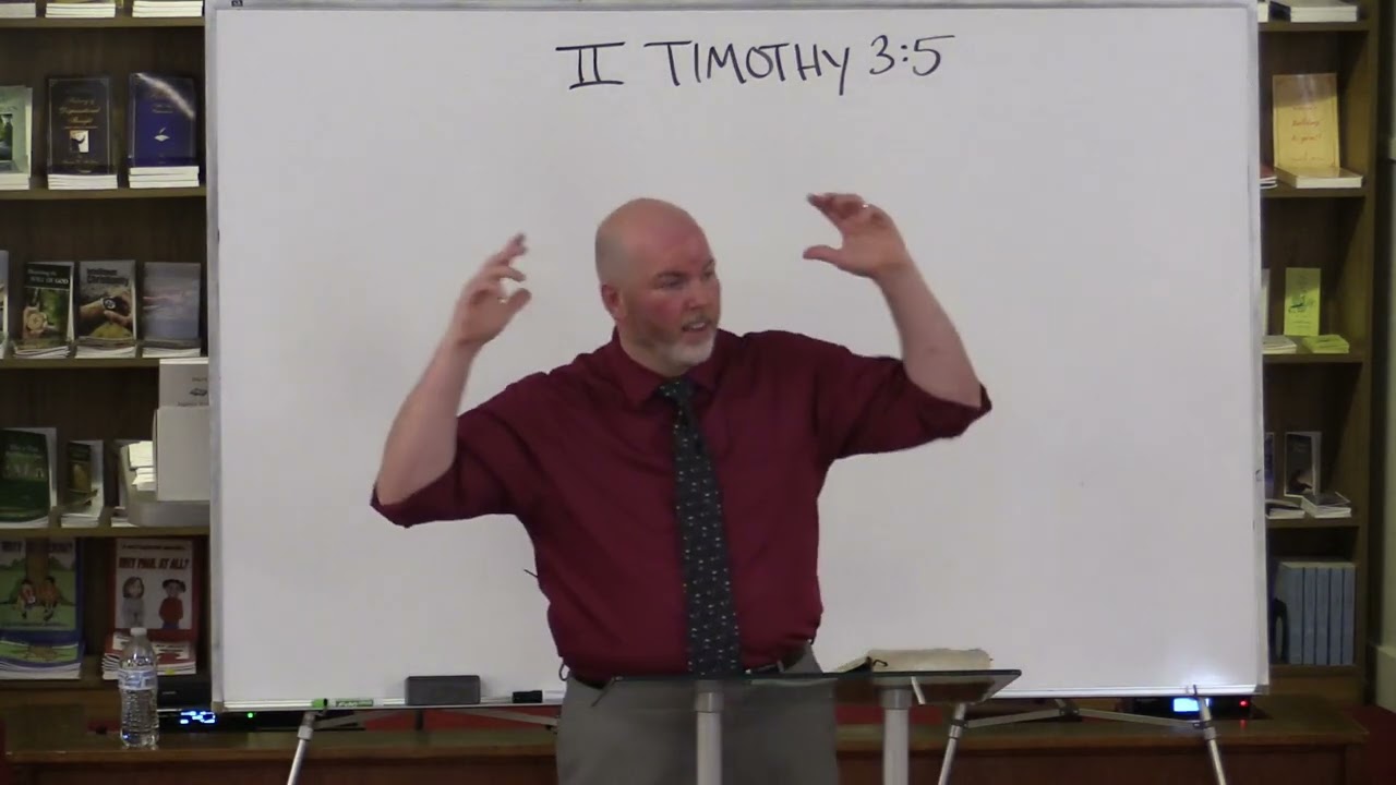 2 Timothy 3:5 - Godliness Without Power
