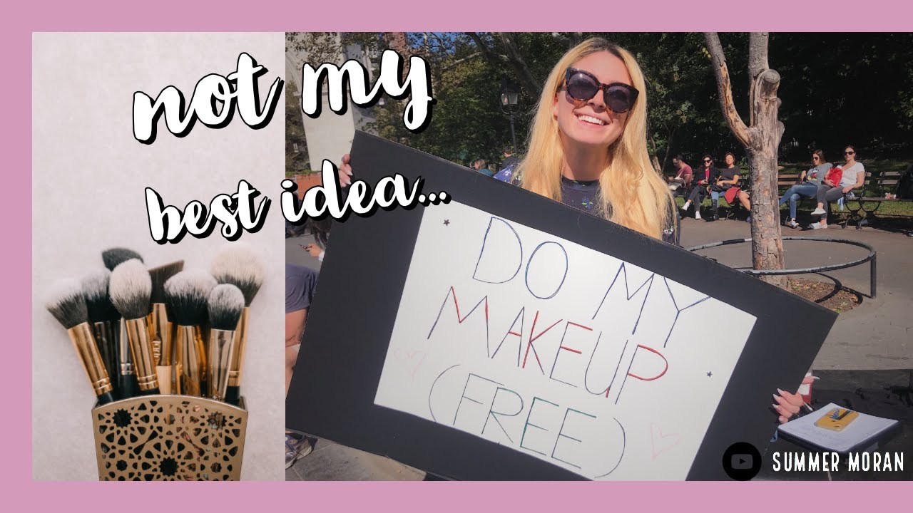 Strangers Do My Makeup in Washington Square Park