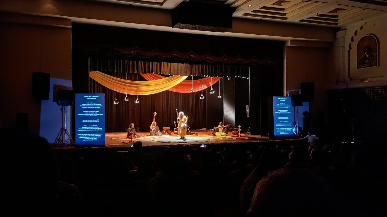 Parvati Das Baul and Ustad Bahauddin Dagar at G D Birla Sabhaghar on 12th March, 2026