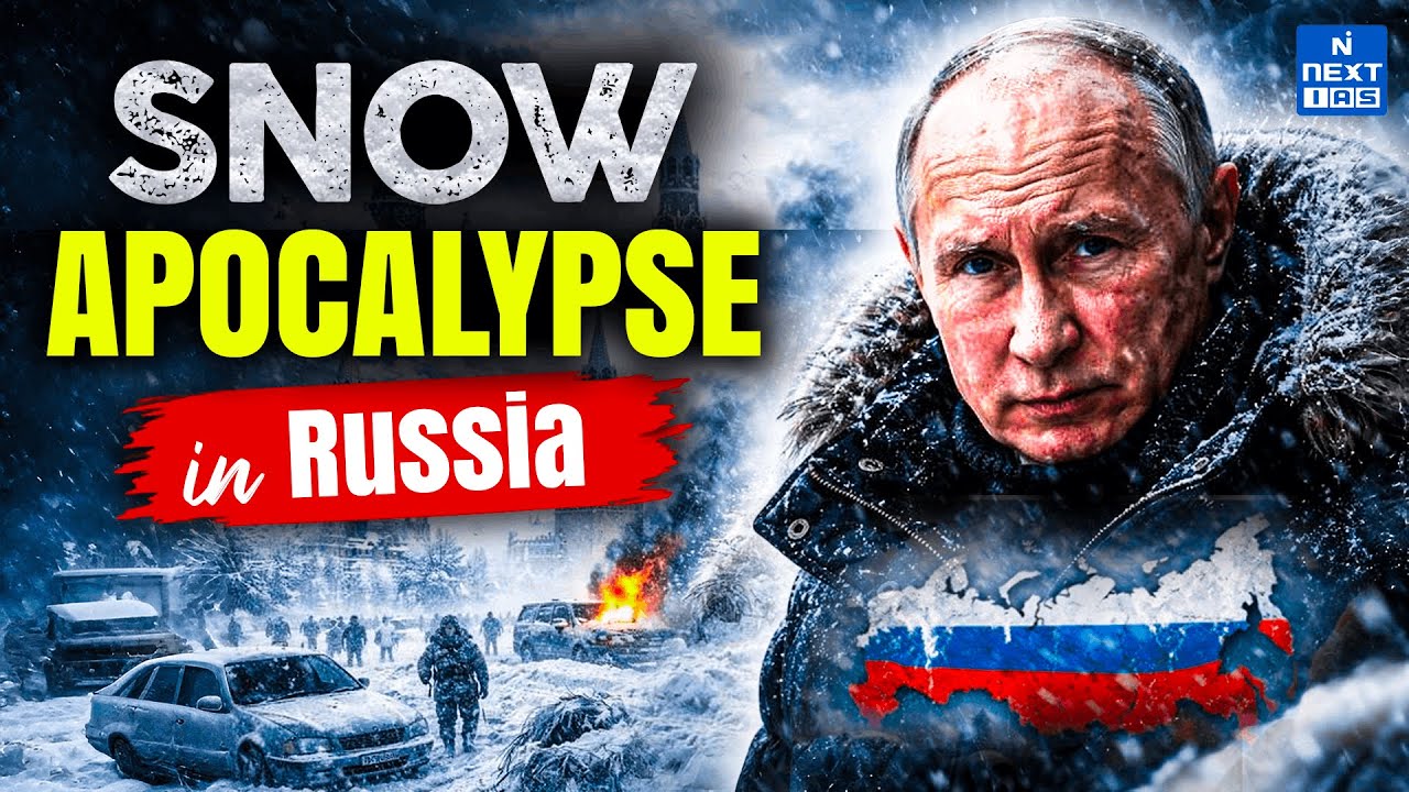 Snow Apocalypse in Russia | Kamchatka Buried Under Heavy Snowfall | UPSC | NEXT IAS