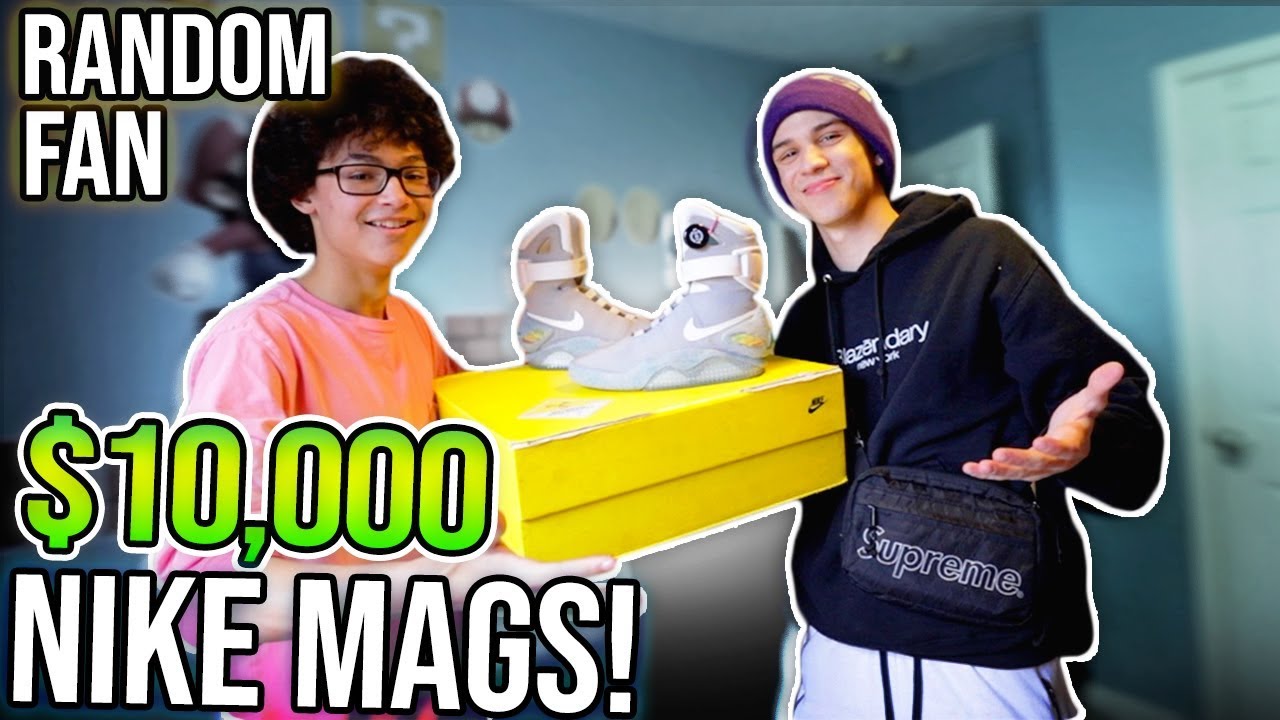 Wydałem 10.000 $ Nike Mags na Random Subscriber