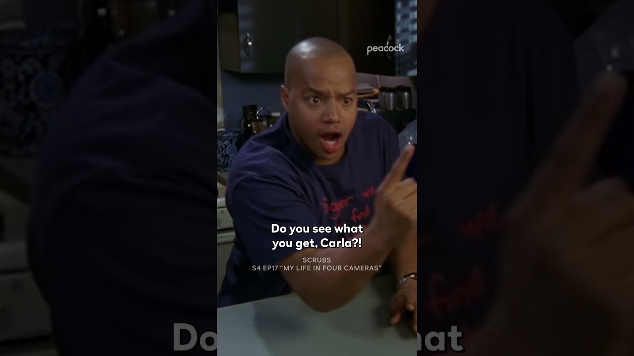 Just perfect for each other #Scrubs #DonaldFaison #JudyReyes #Shorts