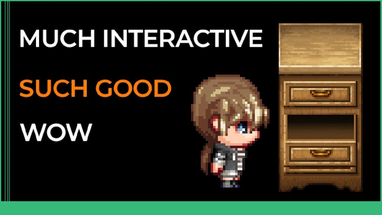 Is your RPG Maker game interactive? Quick Tip