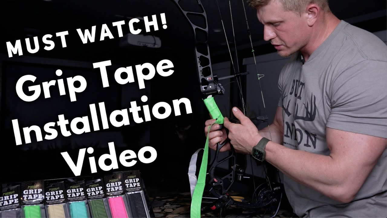 NEW Bowmar Grip Tape Install Video | New 2021Archery Products |