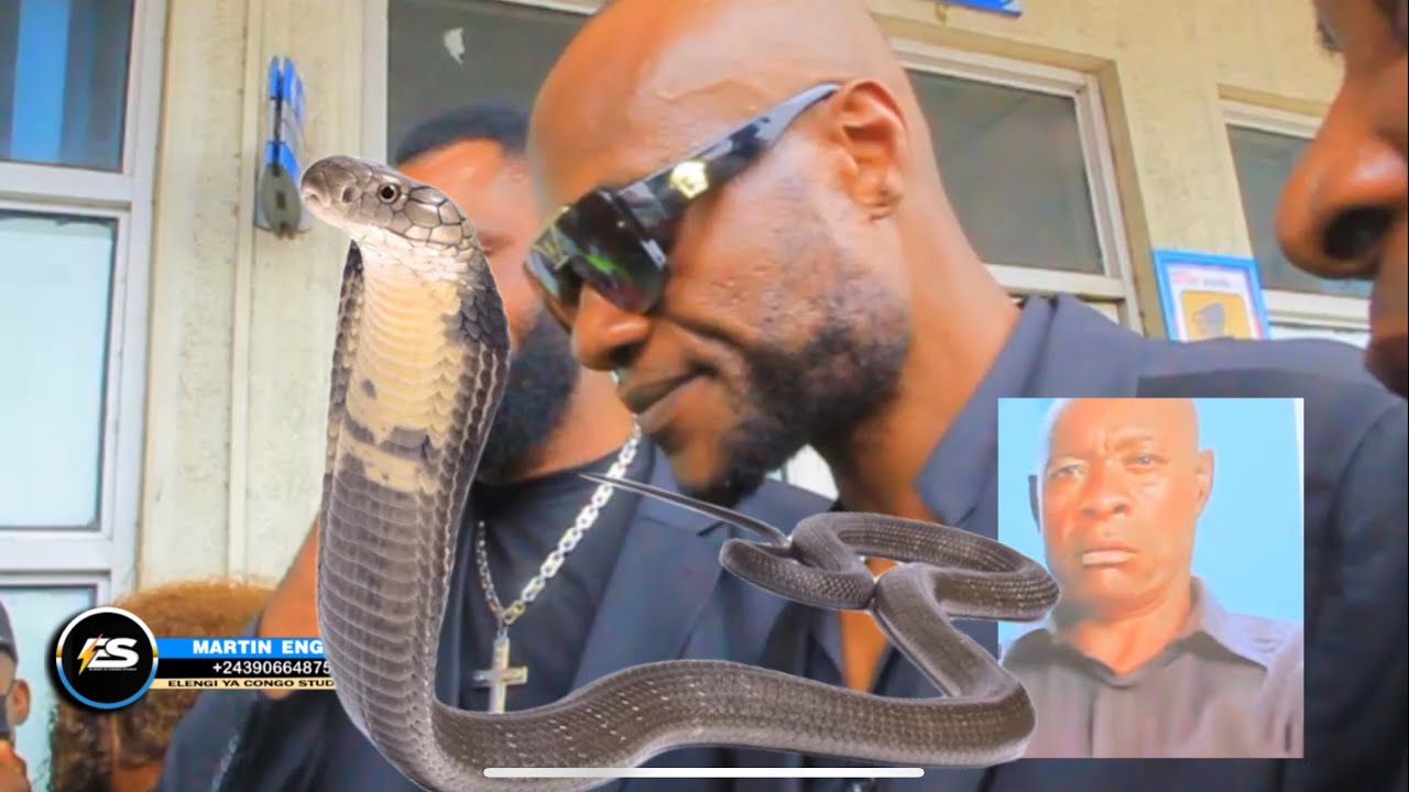 UN GROS SERPENT VIENT DE SORTIR LORS L’ENTERREMENT DE CATCHEUR CONGOLAIS EDINGWE