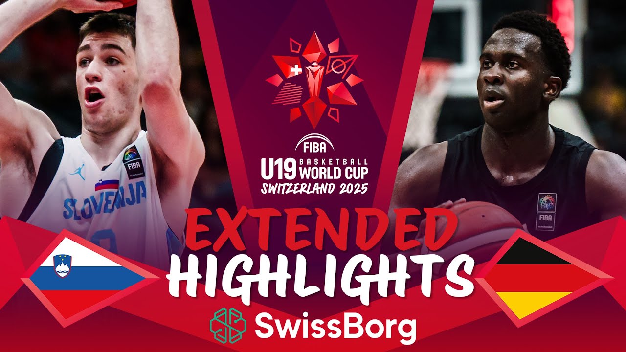 Slovenia 🇸🇮 vs Germany 🇩🇪 | Extended Highlights | FIBA U19 Basketball World Cup 2025
