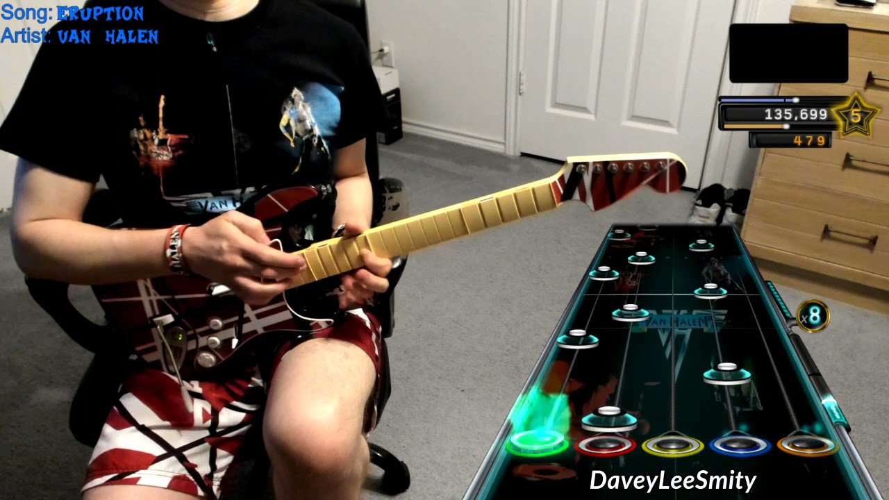 CLONE HERO - VAN HALEN - ERUPTION 100% FC!!