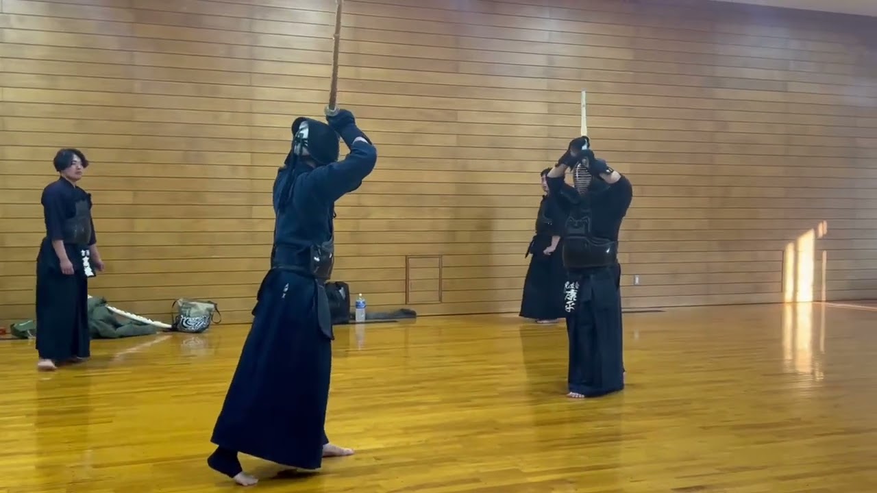 稽古会　相上段の左側視点