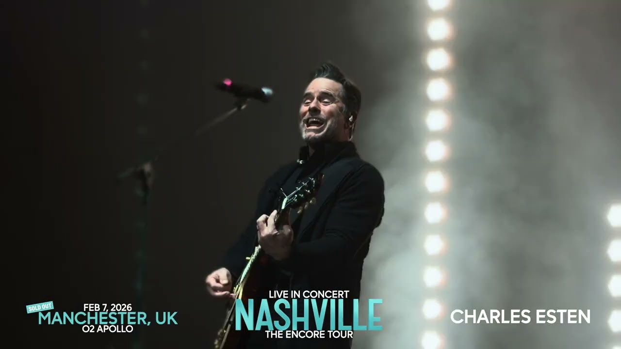 Charles Esten, &ldquo;Don&rsquo;t Look Back in Anger&rdquo;. Manchester, February 7th 2026
