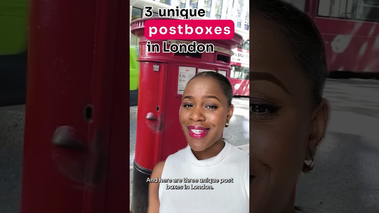 Unique London post boxes on World Post Day!