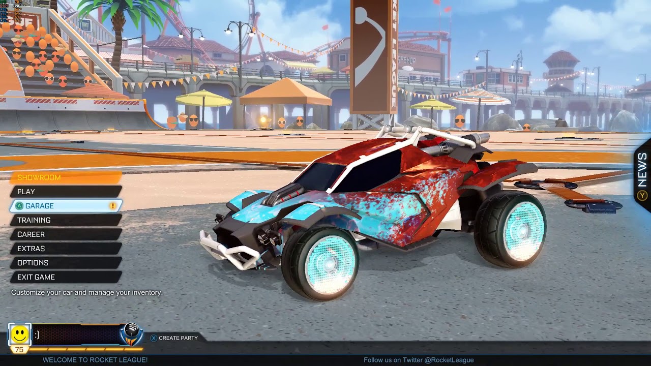 Rocket League : Titanium White Twinzer