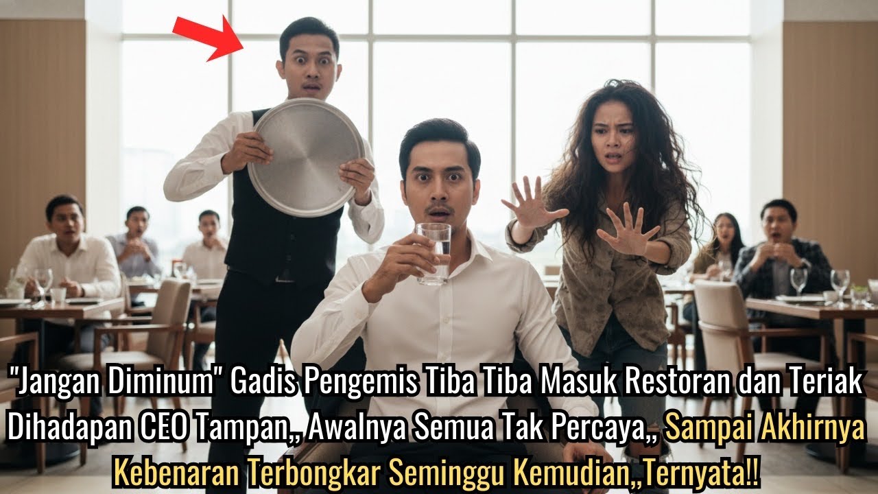 Pengemis Ini Menepis Minuman CEO di Restoran, Seminggu Kemudian Kebenaran Ini Membuat Semua Terdiam