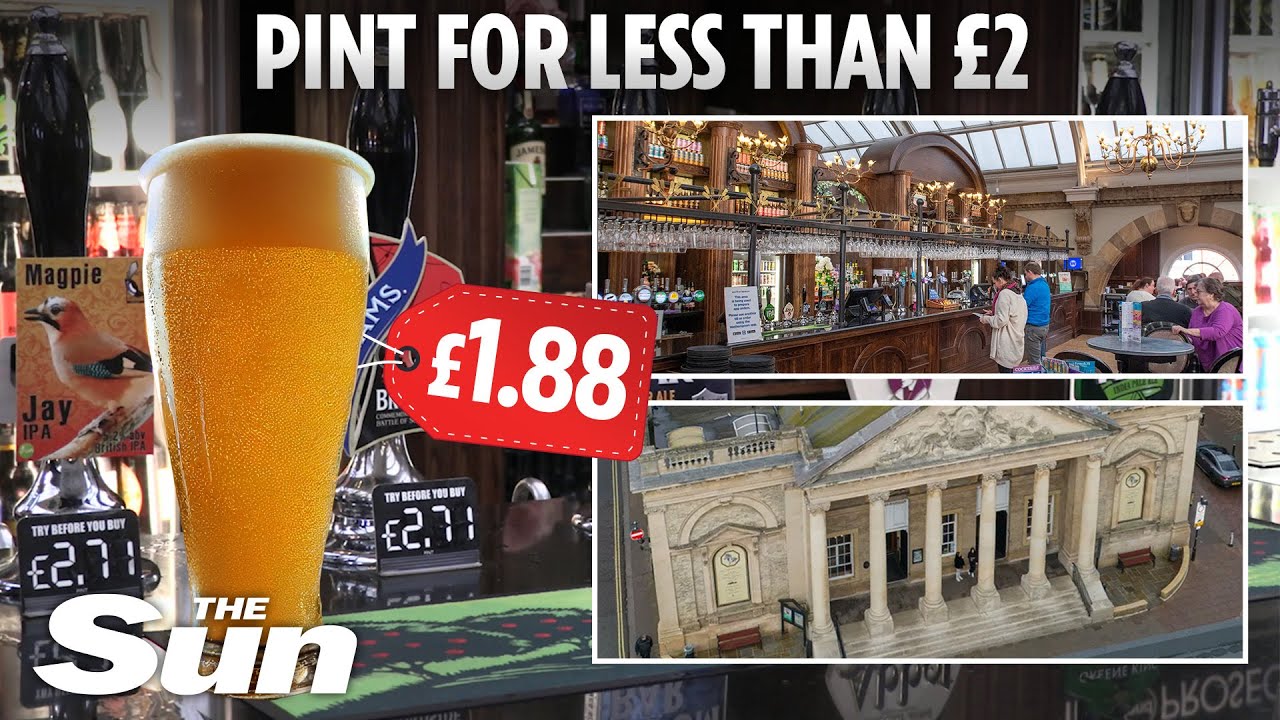 Pints for less than &pound;2: The Corn Exchange in Bury St Edmunds, Britain&rsquo;s poshest Wetherspoons