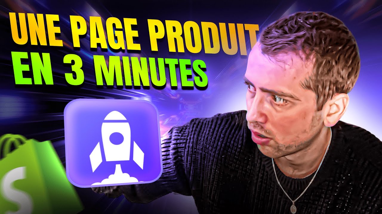 Cr&eacute;er des page produits en 3 Min avec l'IA sur Shopify (Tuto Pagepilot.ai)