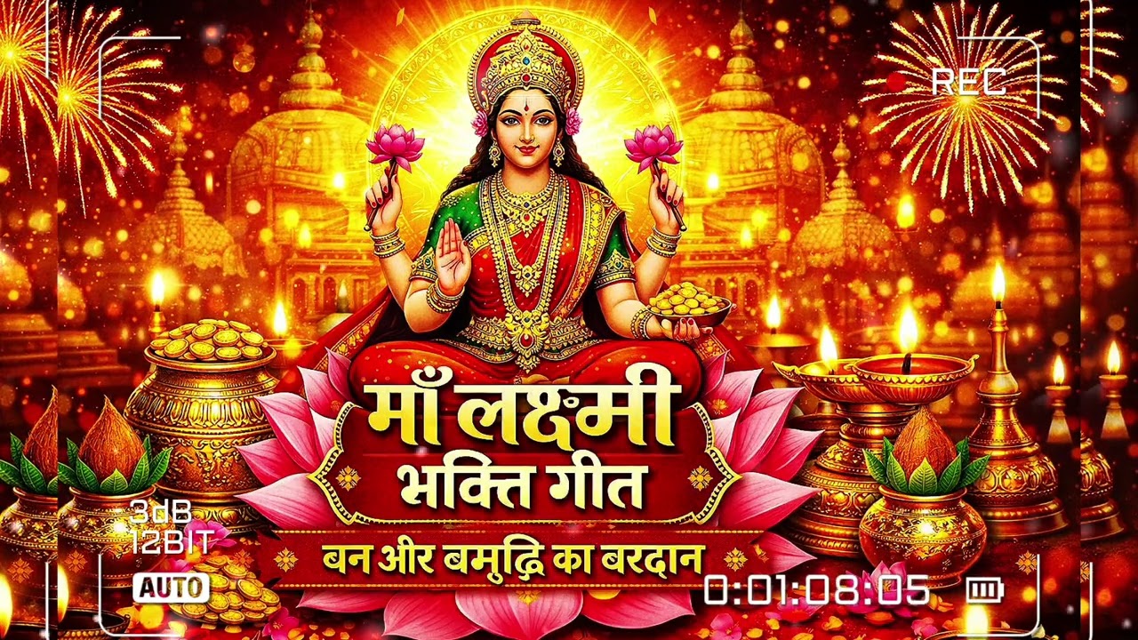 माँ लक्ष्मी भक्ति गीत | Jai Lakshmi Mata Bhajan | धन समृद्धि का शक्तिशाली लक्ष्मी गीत | Lakshmi Song
