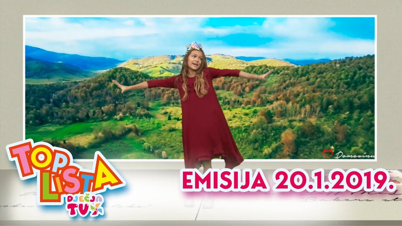TOP LISTA DJEČJE TELEVIZIJE 20.1.2019.