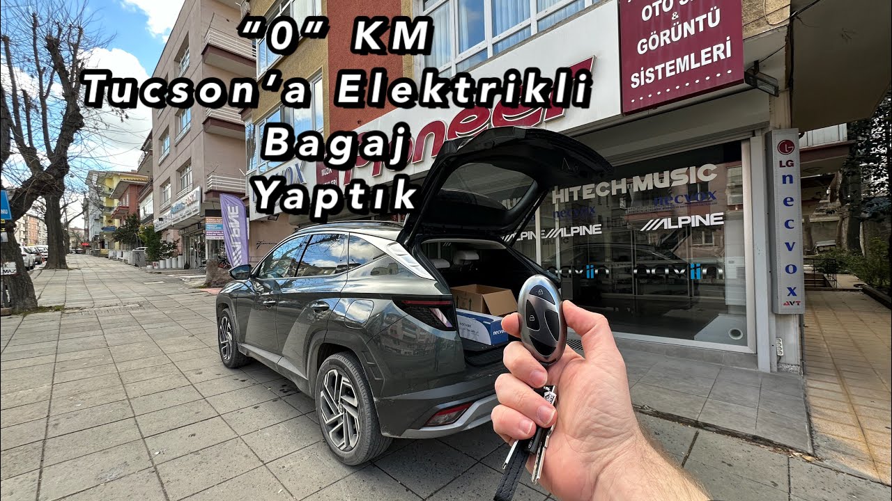 Hyundai TUCSON(2015-2025) Elektrikli Bagaj Sistemi-Ayak Sensörü-Kumanda Kontrol HITECH MUSIC ANKARA