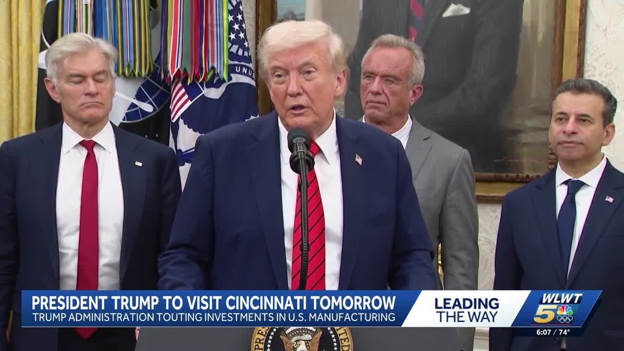 President Trump to visit Greater Cincinnati, plans to highlight local businesses