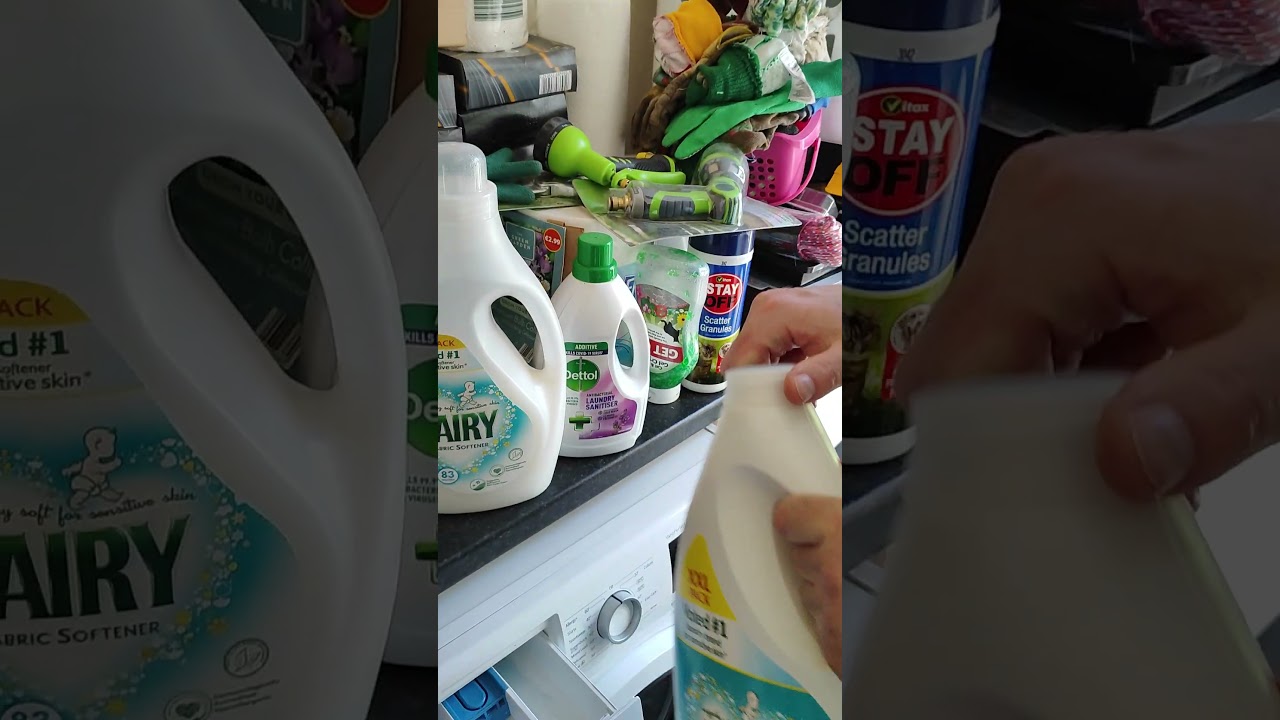 How to put in the prewash, softener and detergent/conditioner in your washing machine
