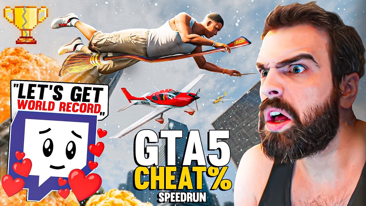 I Tried To Cheat To Get World Record (Everything Went Wrong) - Cheat% #1