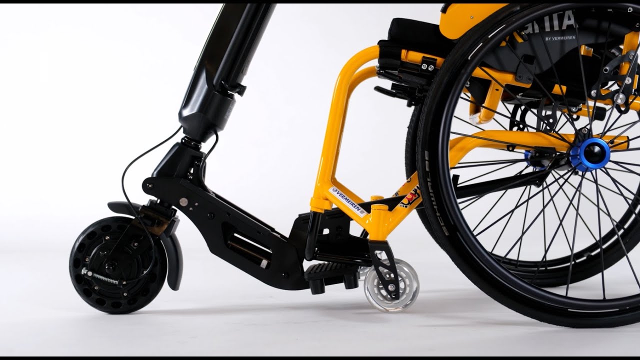 Blumil - How to set up and attach it to a manual wheelchair