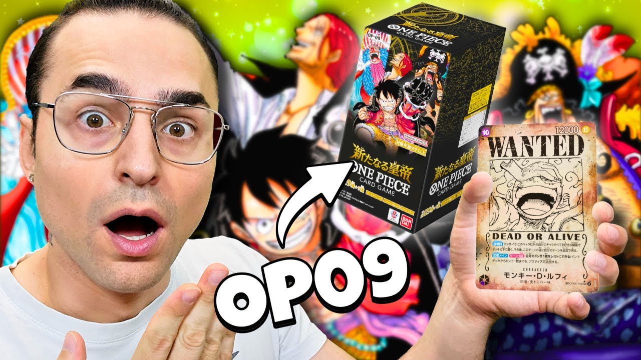 CARTE WANTED e MANGA STUPENDE 😍 OP-09 One Piece Card Game