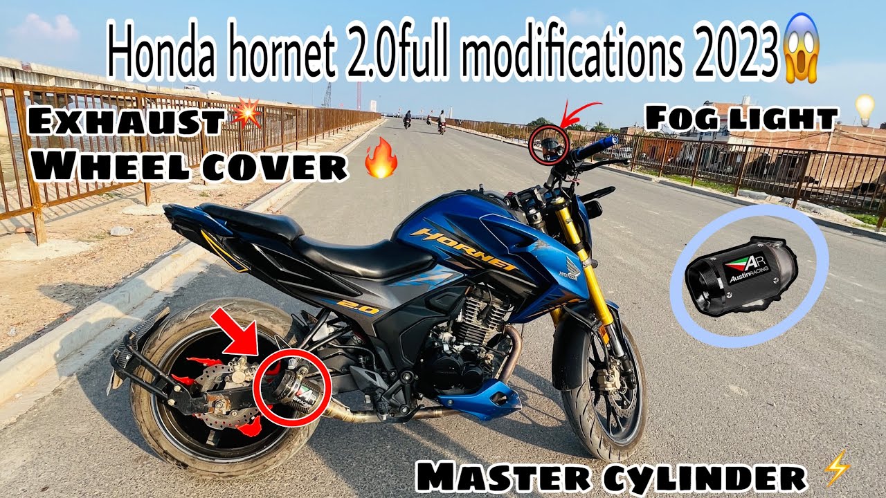 Honda hornet 2.0 full modification|bike modification in india| honda hornet modified |#bike