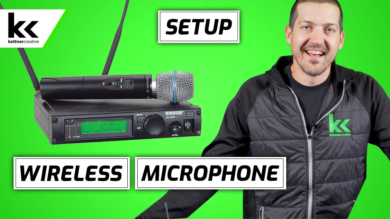 How To Setup A Wireless Microphone