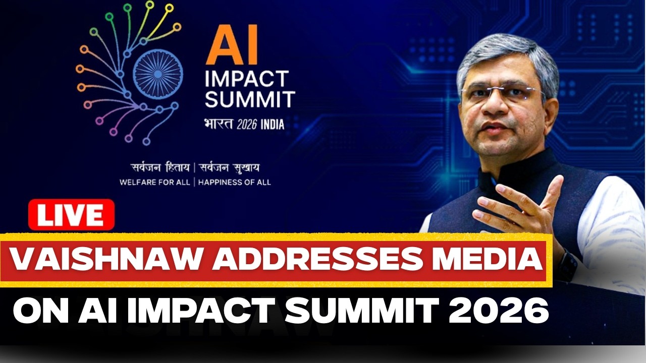 LIVE: Ashwini Vaishnaw Briefs On India AI Impact Summit 2026 | India AI Impact Summit Day 2 LIVE