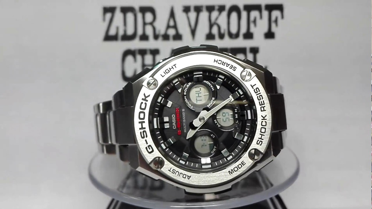 Casio G-Shock GST-W310D-1AER watch video 2017
