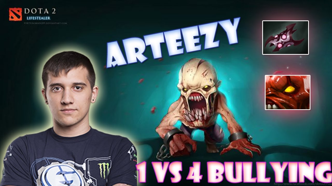 Arteezy 1 vs 4 Bullying  &mdash; DAC Dota 2