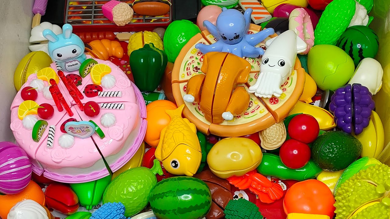 Playing Cutting Foods, Vegetables & Fruits ASMR  #shorts