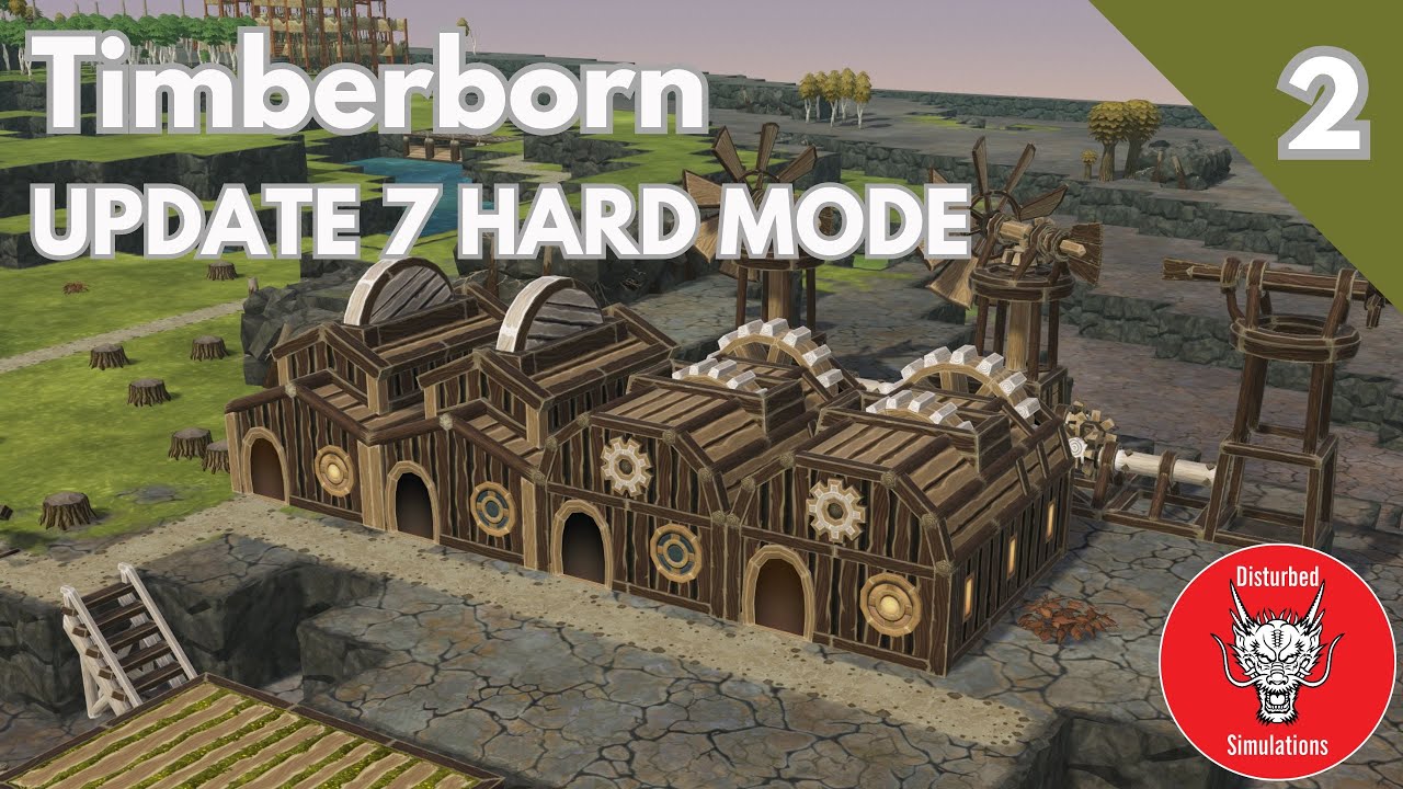 BAD TIDE TIME   | TIMBERBORN  - UPDATE 7  | HARD MODE  | Episode 2