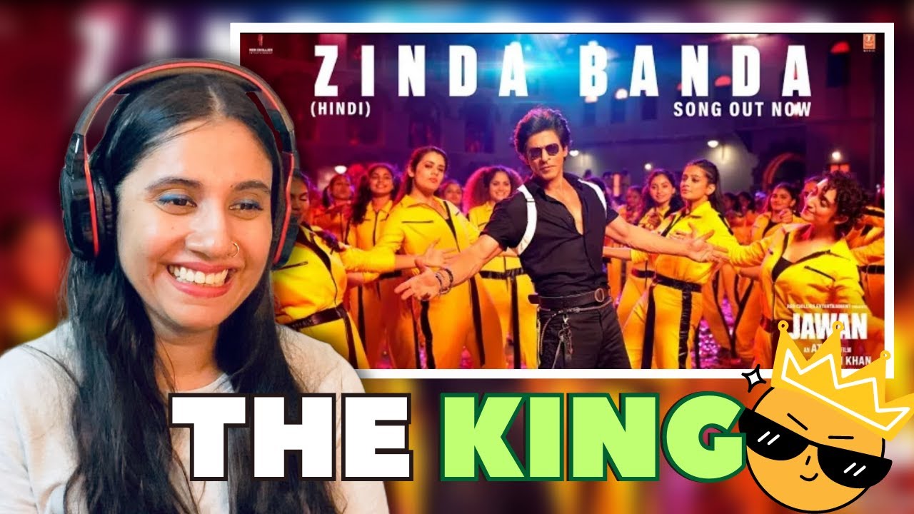 Jawan: Zinda Banda Song Reaction |Shah Rukh Khan |Atlee |Anirudh | Ashmita Reacts