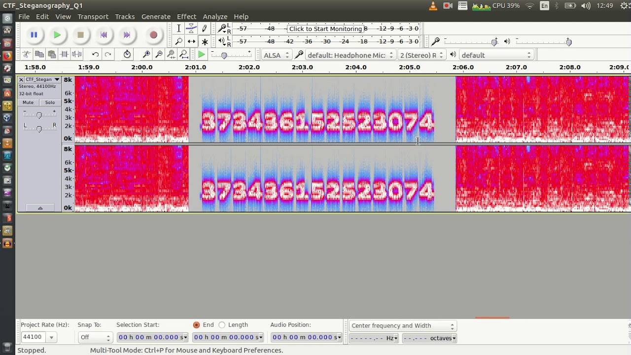 UniKLCTF 2018 Solution: Steganography  - Audio