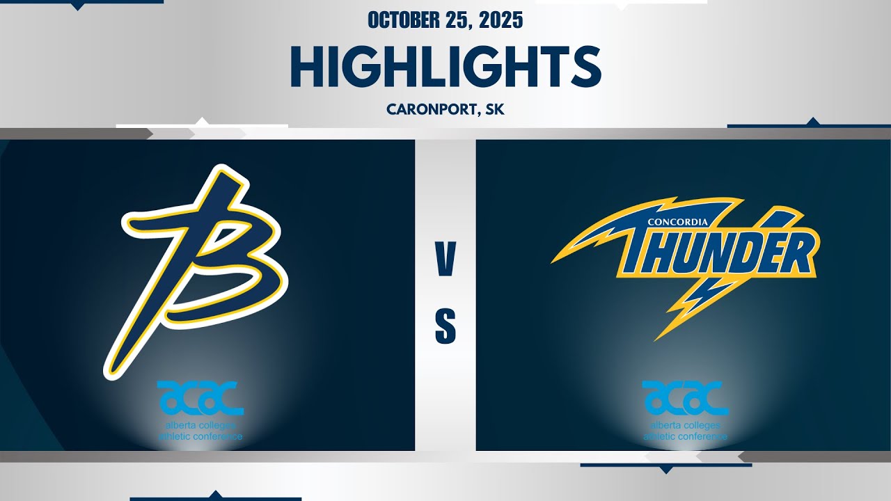 Highlights | Briercrest Clippers vs. Concordia Thunder - Oct. 25, 2025