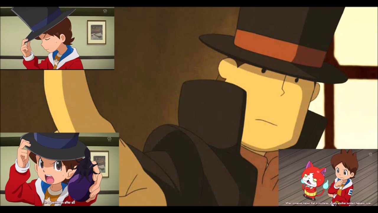 Professor Layton's theme: Yo-Kai Watch version