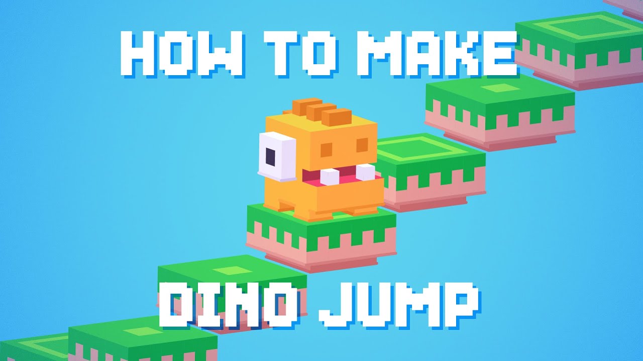 How to make Dino Jump in Fancade