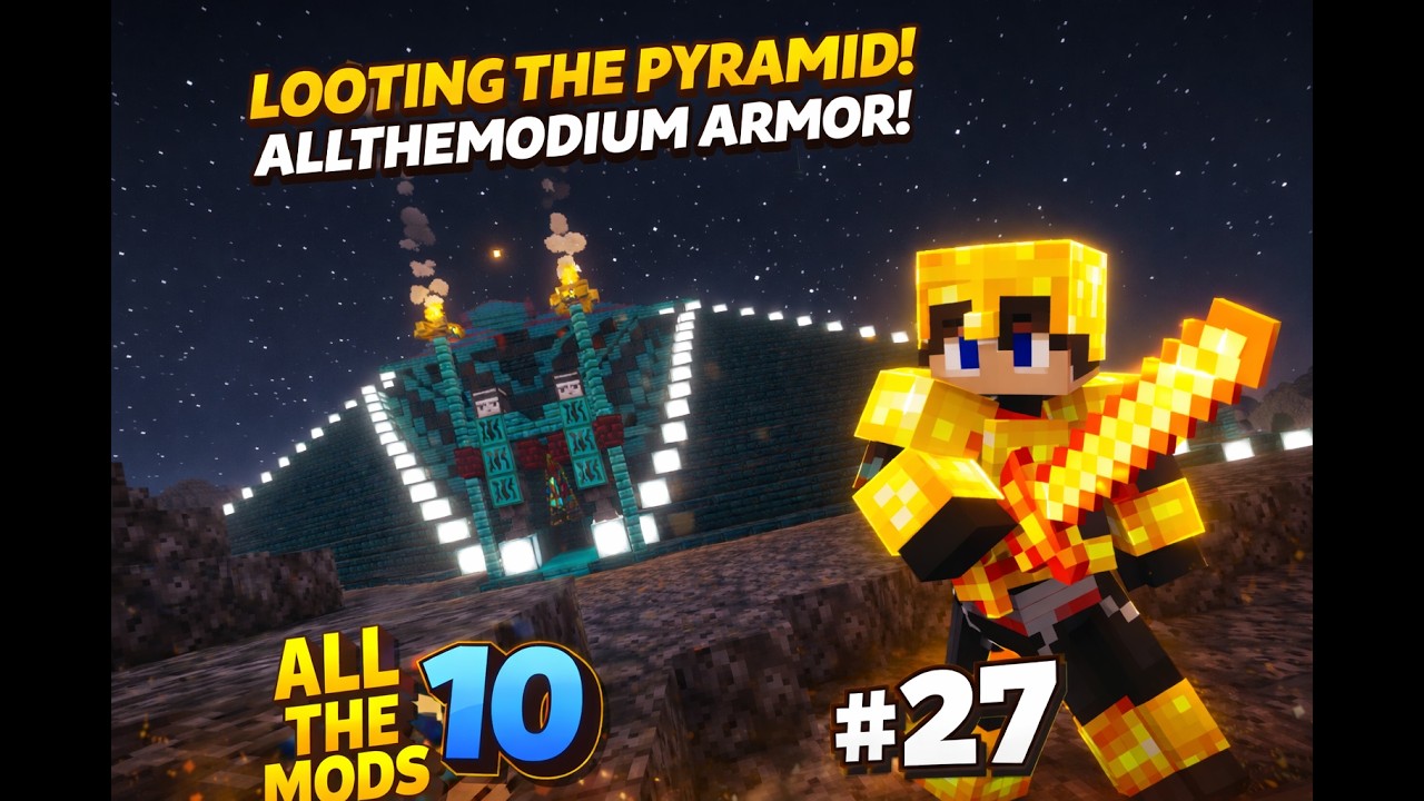 ATM10 Let's Play - Episode 27 | Full Allthemodium Armor
