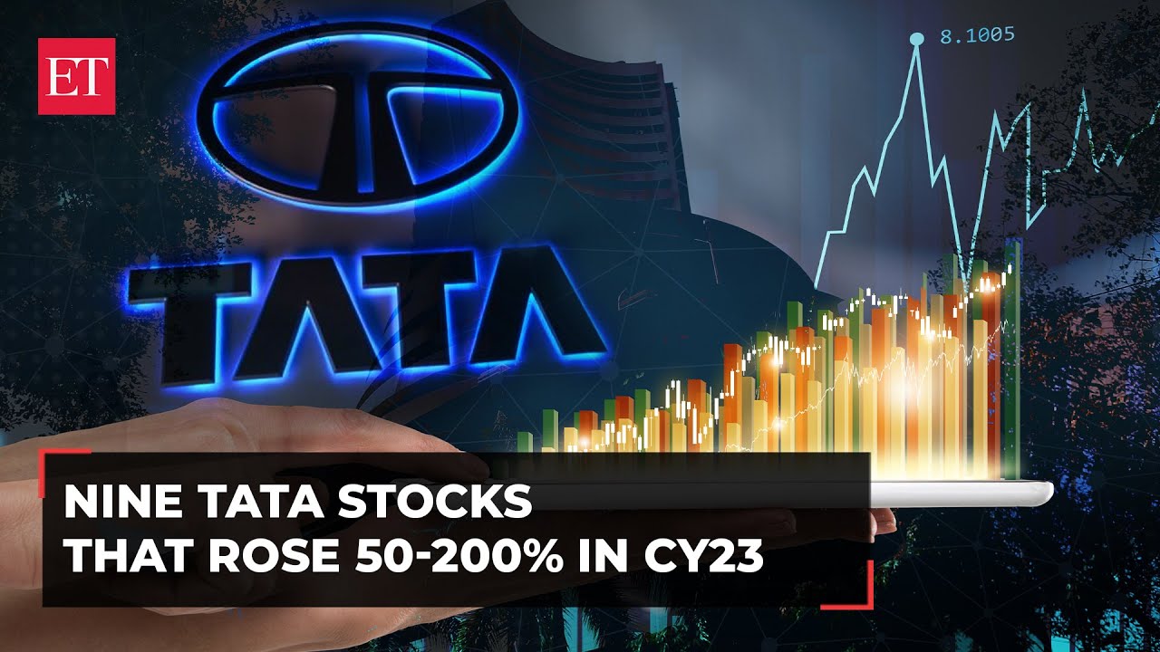 Nine Tata Group stocks that surged 50-200% in 2023
