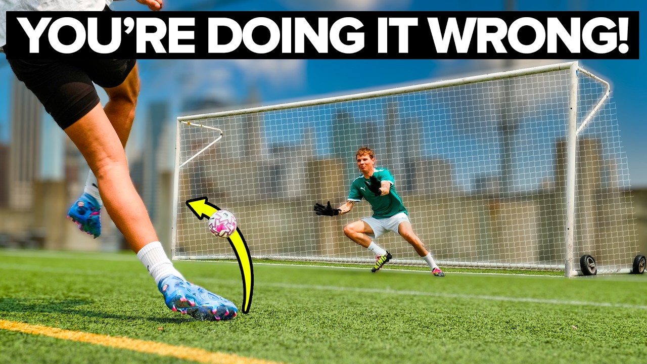 This PASSING technique will help you SCORE more goals...!