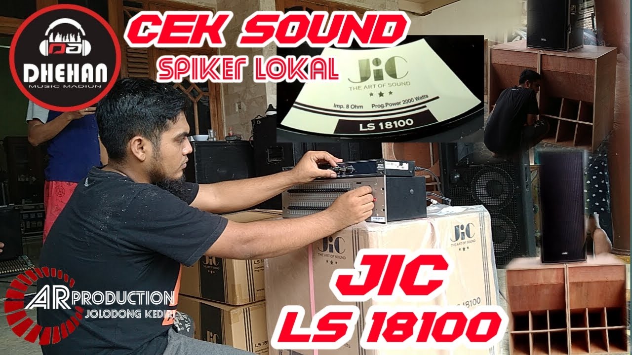 CEK SOUND || DHEHAN MUSIK MADIUN || PAKAI JIC LS 18100 BARENG TEAM AR JOLODONG